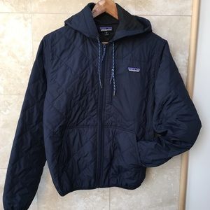 Patagonia Navy Quilted Hoody jacket 💙